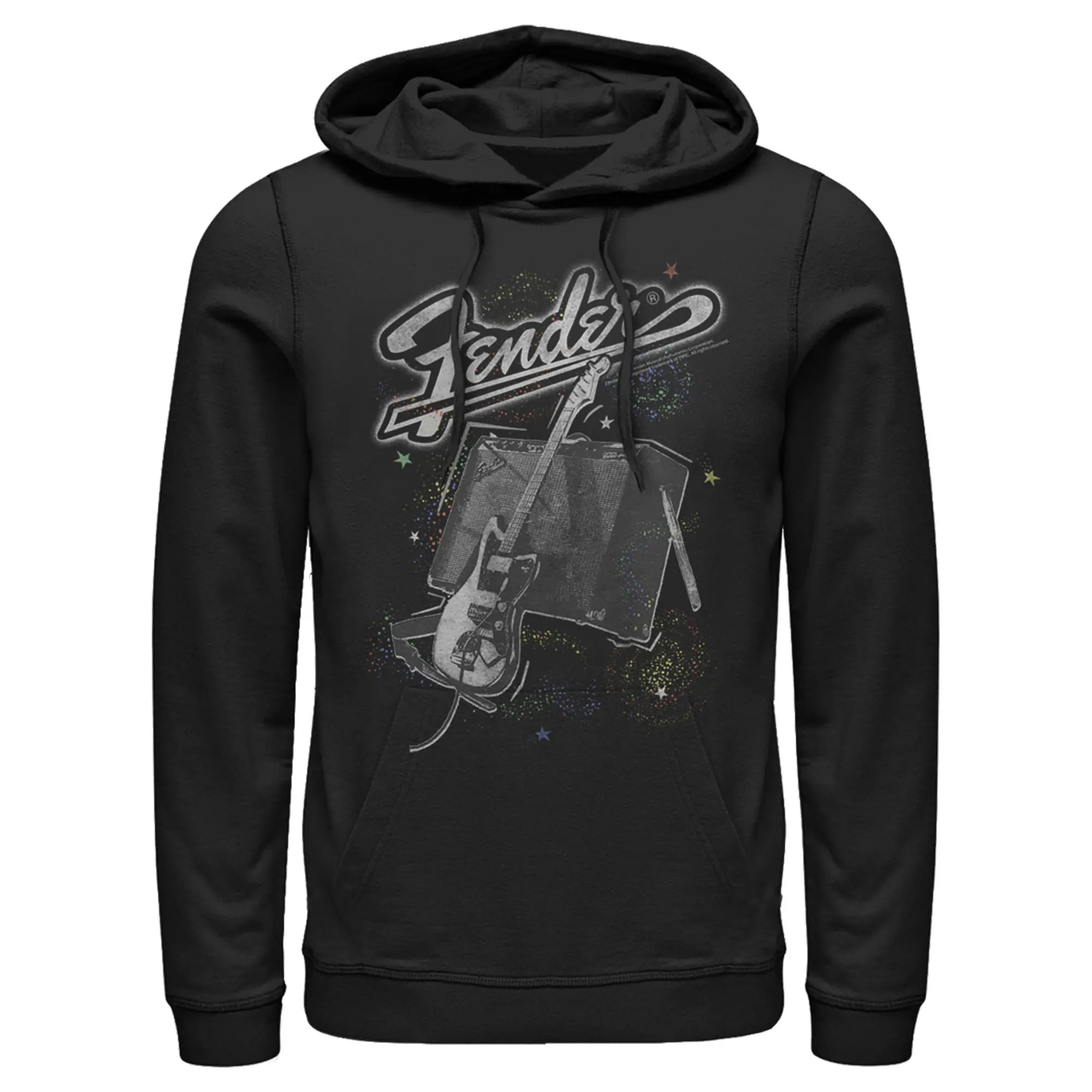 Men's Fender Celestial Amp Logo Pull Over Hoodie