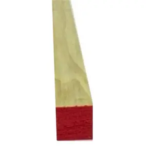 212 MAIN Poplar Wood Square Dowel - 1x36 in., Square Shape, Close Tolerance, Machined Fit, 4-Pack (Model 444555) for Sailing, Water Sports