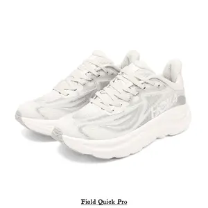 Earth-Tone High-Volume Runners: Dual-Layer Body (Dust-Settled Stone / Weathered Clay), Laser-Sealed Seams, Textured Arch Support, Basalt Sole with Topographic Detail