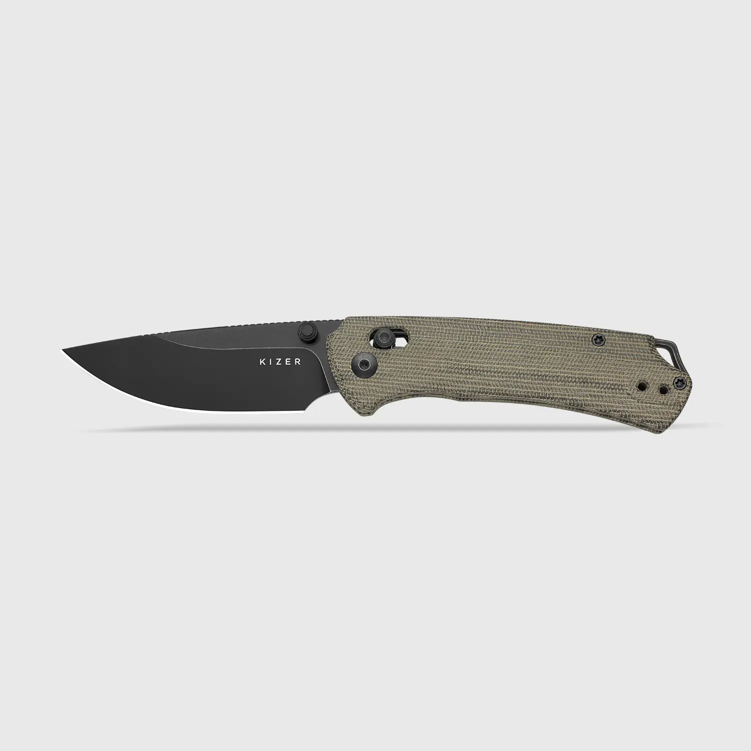 Kizer T1 CD Nitro-V Stell V3490.2CA1, Outdoor Camping Chfe, High Quality Blade