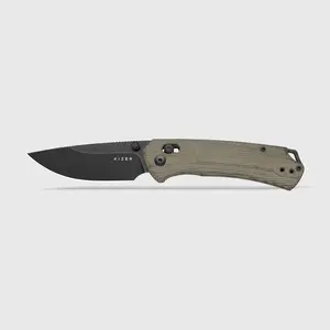 Kizer T1 CD Nitro-V Stell V3490.2CA1, Outdoor Camping Chfe, High Quality Blade