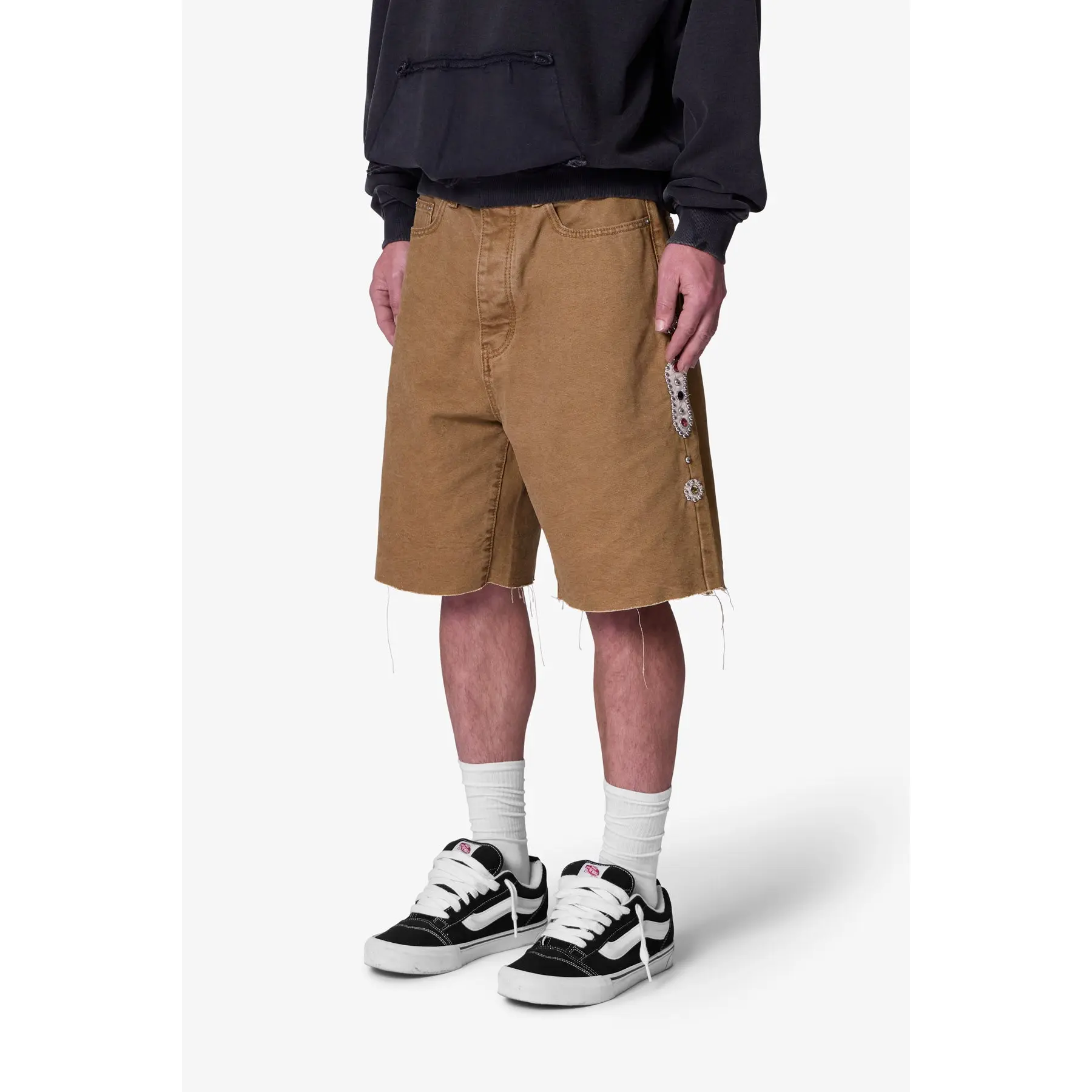mnml Mojave Canvas Shorts - Tan