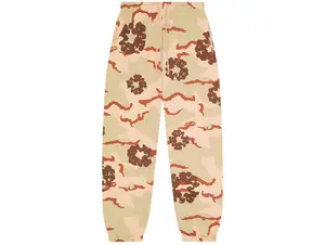 Denim Tears The Cotton Wreath Sweatpant Tan Camo