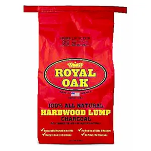 Royal Oak Sales  15.4 lbs Royal Oak 100 Percent All Natural Hardwood Lump Charcoal