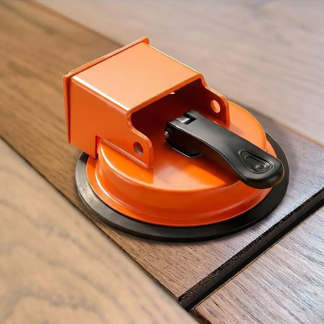 Floor Gap Fixer Tool, Plank Gap Repair Kit, Heavy Duty Suction Cup | 90° widened striking, 10pcs sticky pads. Laminate Flooring Tool. Fixer Laminate/Vinyl Flooring/Hardwood/LVP