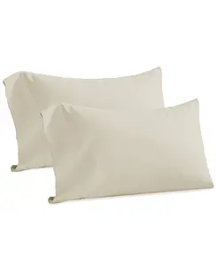 Luxury 500 Thread Count Pillowcase Set - 100% Cotton Sateen, Cool & Breathable