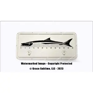Cobia Custom Fish Rulers for Boats, Kayaks, Ice Chests and More