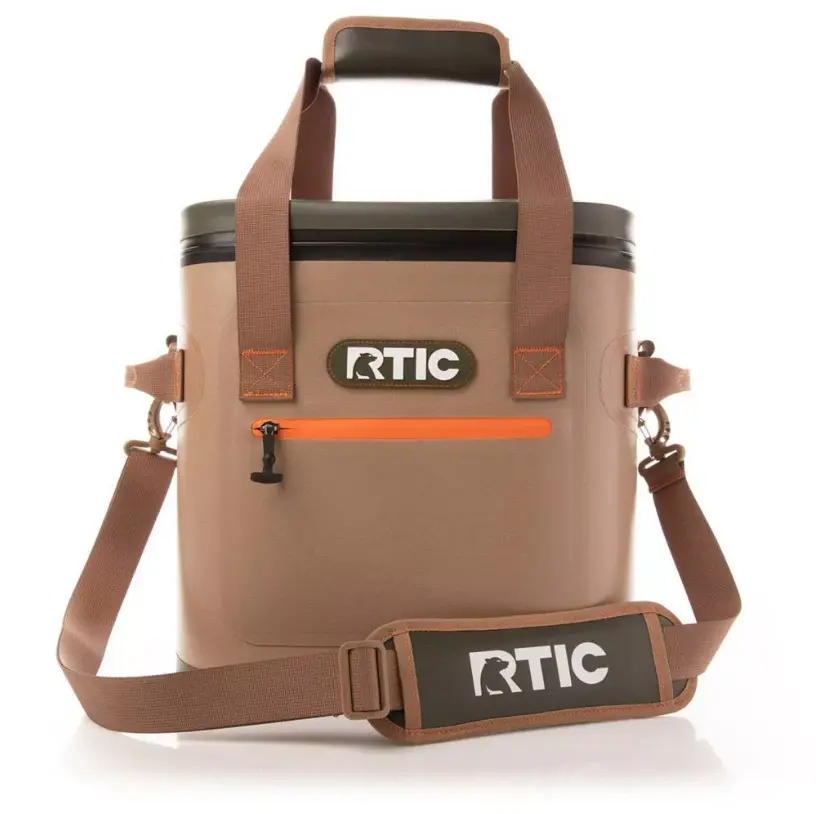 RTIC Outdoors 20 Cans Ultra-Tough Soft Sided Cooler, Soft Ice Chest, Outdoor Adventure, Portable Cooler, Travel Gear, Outdoor Cooler, Adventure Cooler, Food Cooler Bag, Beverage Cooler, Drink Cooler, Lunch Cooler, Ice Chest Bag
