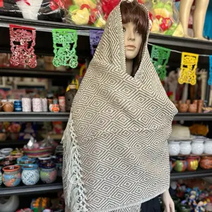 Mexican Rebozo One Size Cozy shawl