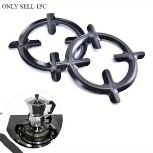 1pc stove gas ring pot reducer coffee ring bracket burner grate rack frying pan cast iron stove Gas Stove Stand Rack