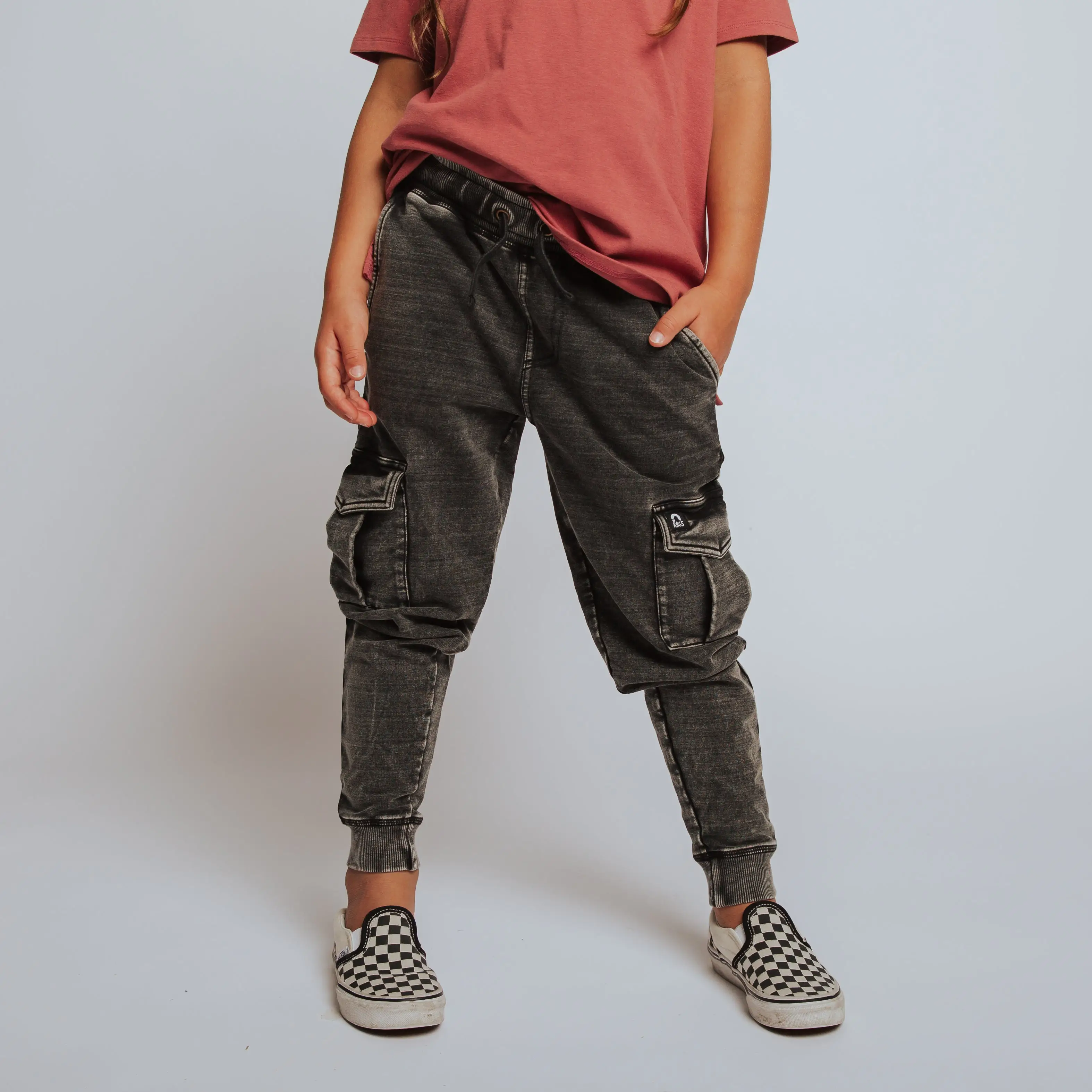 Kids Relaxed Fit Joggers - Multiple Sizes and Colors - Comfortable Stretchy, and Versatile