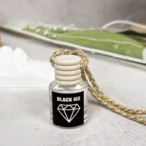 Car Air Fresheners Hanging Scent Oil Diffuser,EXOVAN 8ML Nature Frangrance Friut Juciy Perfume Last Long Time With Three Scents For Car & Live Gifts