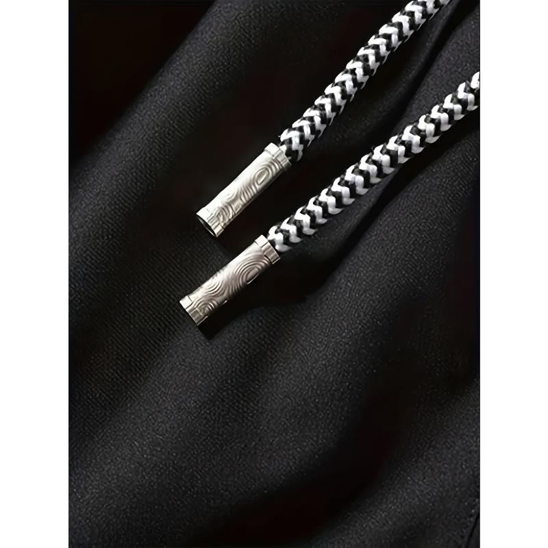 Men’s solid-color minimalist drawstring  with zippered pockets; men’s   -waist pocket shorts;  summer men’s sports bottoms; everyday wear, suitable for spring and summer. Quick-Dry Elastic Athletic Shorts Set Casual Breathable