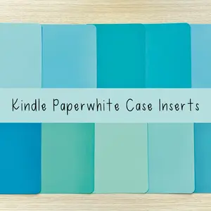 Kindle Clear Case Insert for Paperwhite, Card Stock Inserts