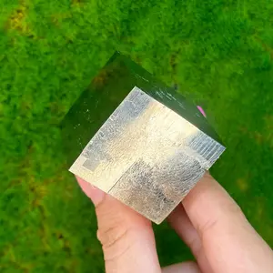 Lustrous Cube Pyrite from Navajún, Spain