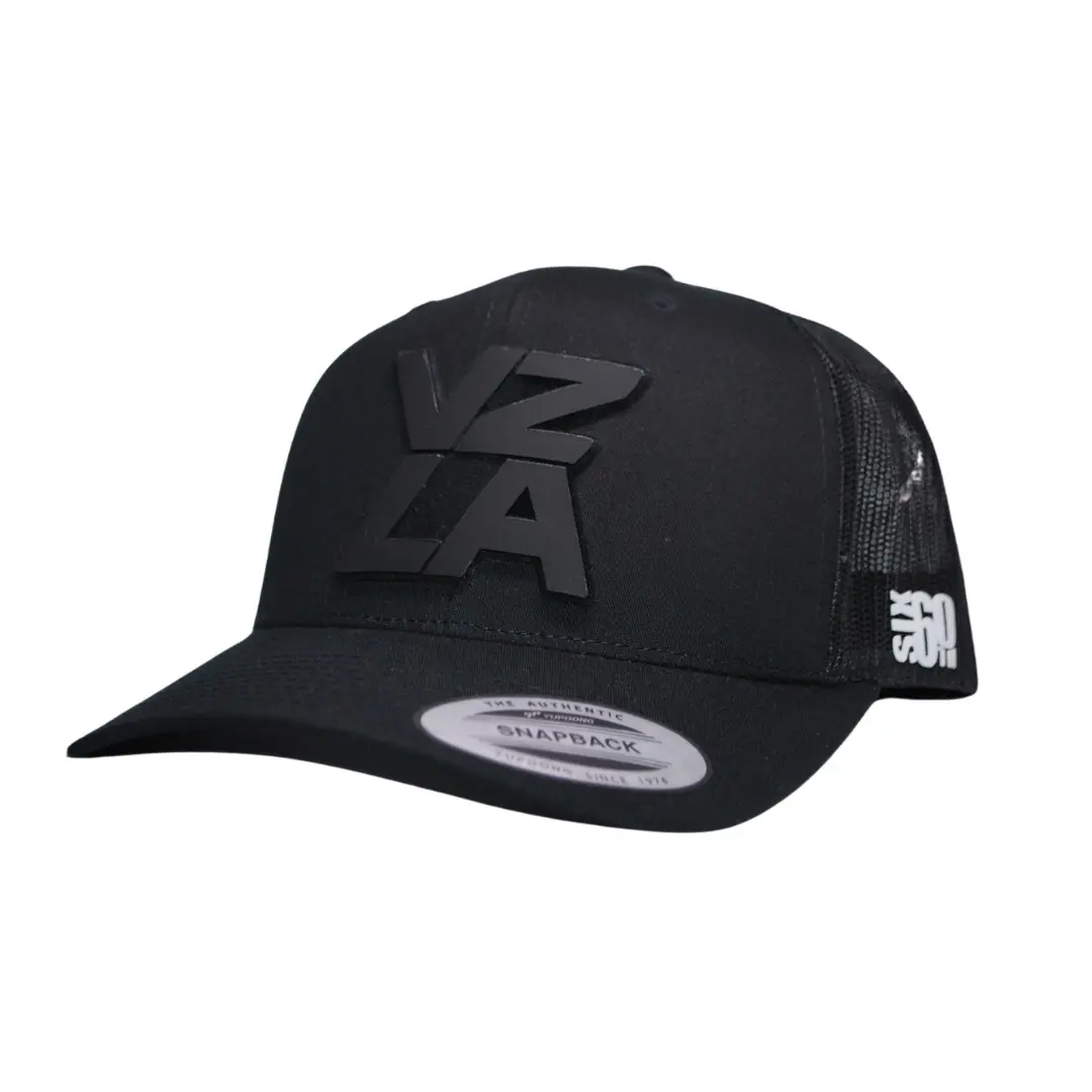 SIX60TH VZLA BASEBALL CAP Double Black for Venezuelans gifts