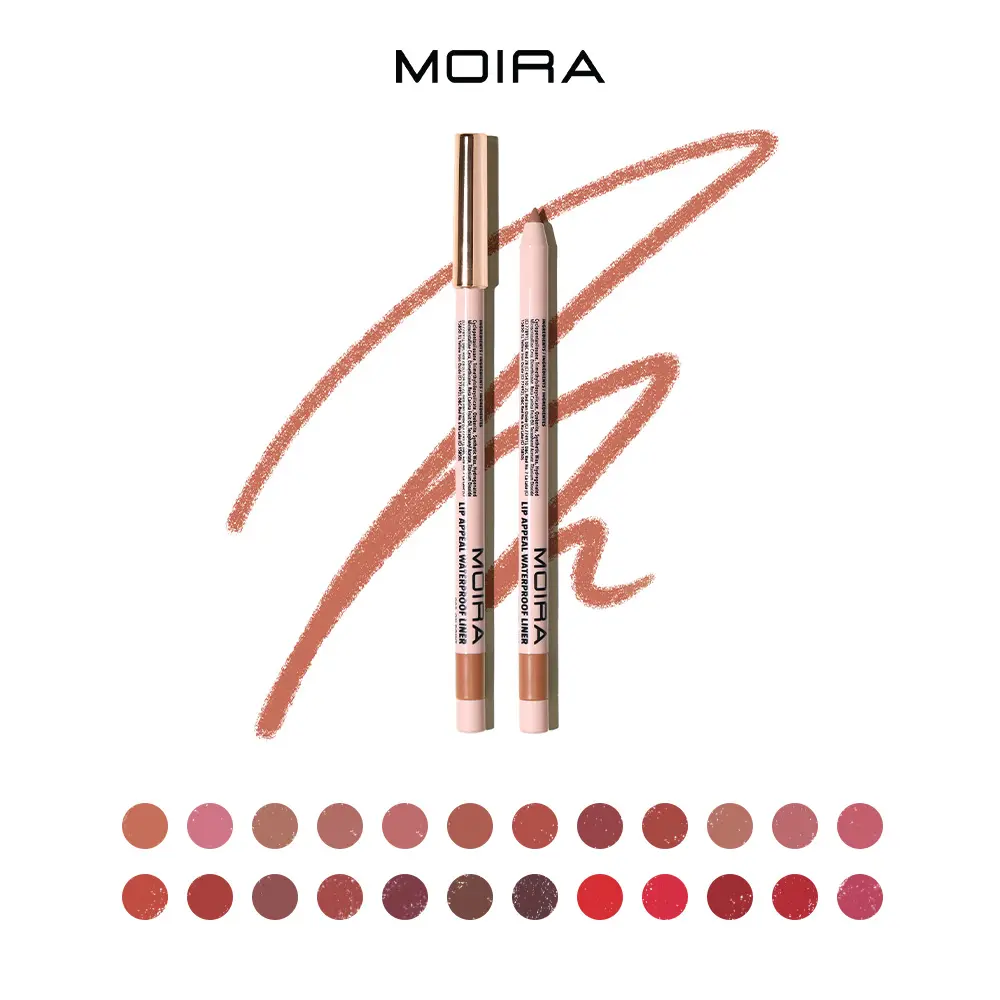 MOIRA | Lip Appeal Waterproof Liner | Long-Wearing Waterproof Lip Liner for Precise Definition and Smooth Application