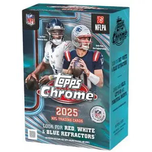 2025 Topps Chrome Blaster Pack NFL