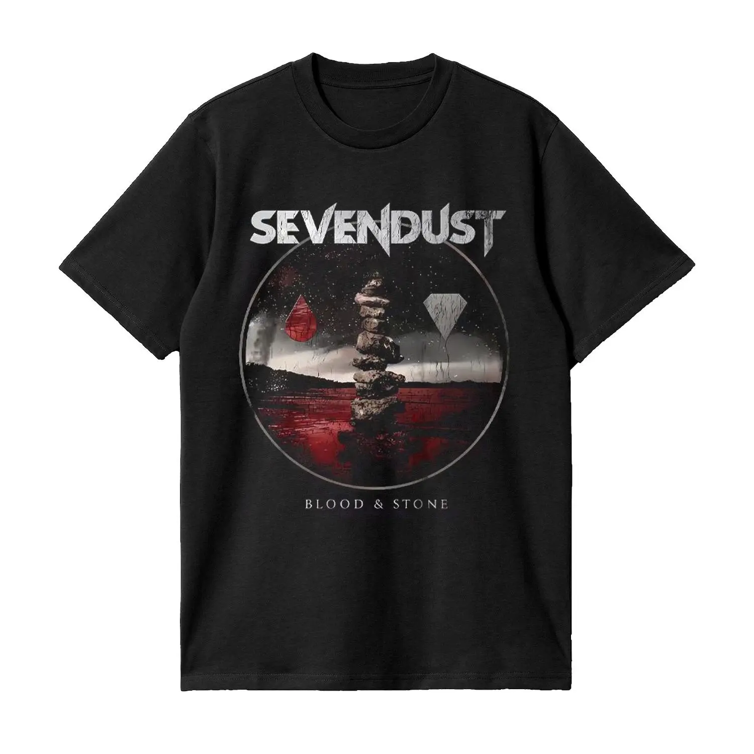 Sevendust In Dust We Trust Tour Vintage Alternative Metal Shirt Truth Killer Enemy Concert Graphic Unisex Tee HY5549