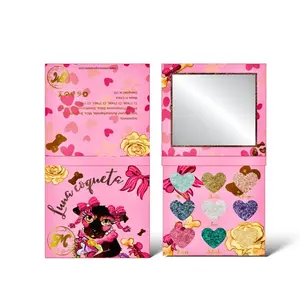 Duo Chrome Eyeshadow Palette luna Coqueta