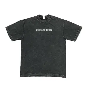 Unisex Chinga la Migra Mineral Wash T Shirt