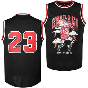 stitched Men's Casual Sporty Sleeveless Basketball Jersey for Training Competition, Vintage Jerseys, Men's Sport &Outdoor Clothing for All Seasons