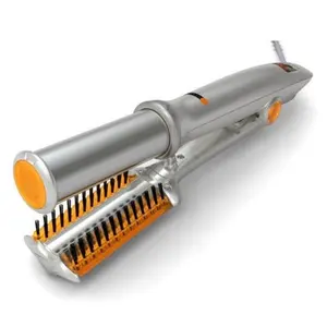 HairStraightenerandCurlerDual-useHairStylingToolElectricCurlingIronHomeUseStraighteningPlateMultifunctionalStyler