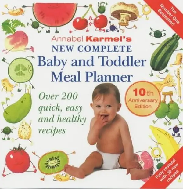USED Book - Annabel Karmel's New Complete Baby and Toddler Meal Planner: Over 200 Quick, Easy and Healthy Recipe by Annabel Karmel (Paperback) - english