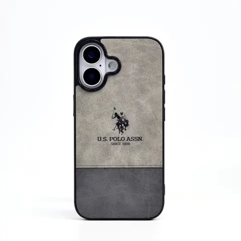 High-End Eco-Leather Shockproof Cellphone Cover - Smartphone Protector for iPhone 16,15,14,13 Devices, Drop-Protective Mobile Phone Accessory