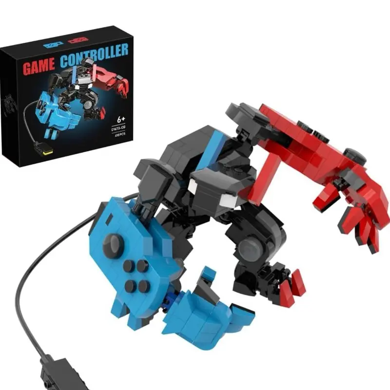 DRZYJ Building Block Set Classic Swit Game Controller Mech Robot Building Kit 418 Pieces for Kids & Adults Ideal for Birthday Party Decorations - Creativity