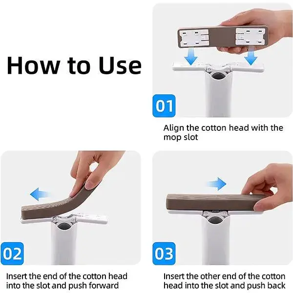 Mini Portable Self-Squeeze Mop