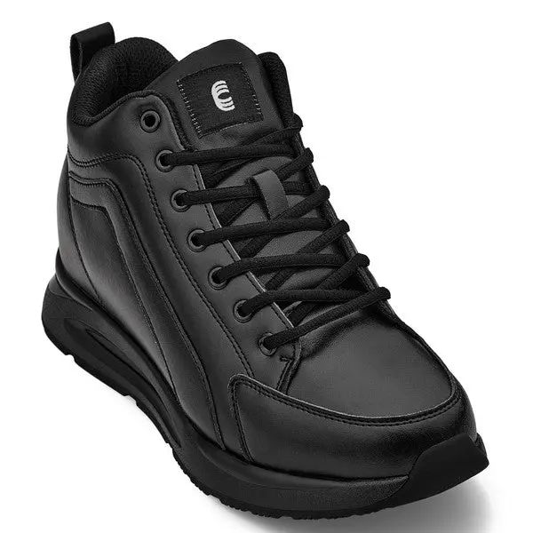 CALTO - S23304 - 3.2 Inches Taller (Black) - Sneakers