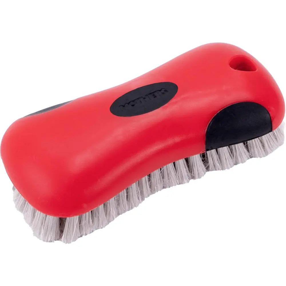 Soft Bristle Cleaning Scrub Brush For Car, Home, Couch, Stain Remover, Red