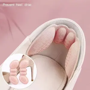 High Heel Shoe Anti-Slip Back Heel Stickers Invisible Anti-Blister Anti-Heel Drop Artifact Half Size Pads Women’s Anti-Slip Foot Heel Pads Footwear