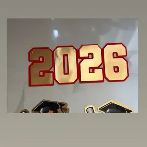 Leis number set,2 Iron M toppers,Number Set Cutouts