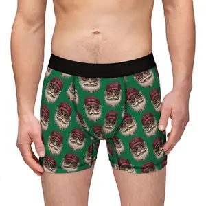 Festive Trump Santa Boxers, Make Christmas Great again, Christmas Loungewear, Holiday Pajamas, Fun Gifts for Him, Winter Underwear