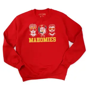 unique kansas city football funny shirts mahomies reid kelce mahomes sweatshirt hoodie kansas city football custom apparel
