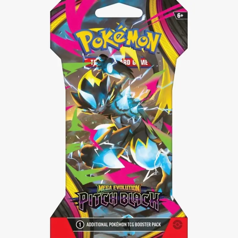 Pitch Black Sleeved Booster Pack