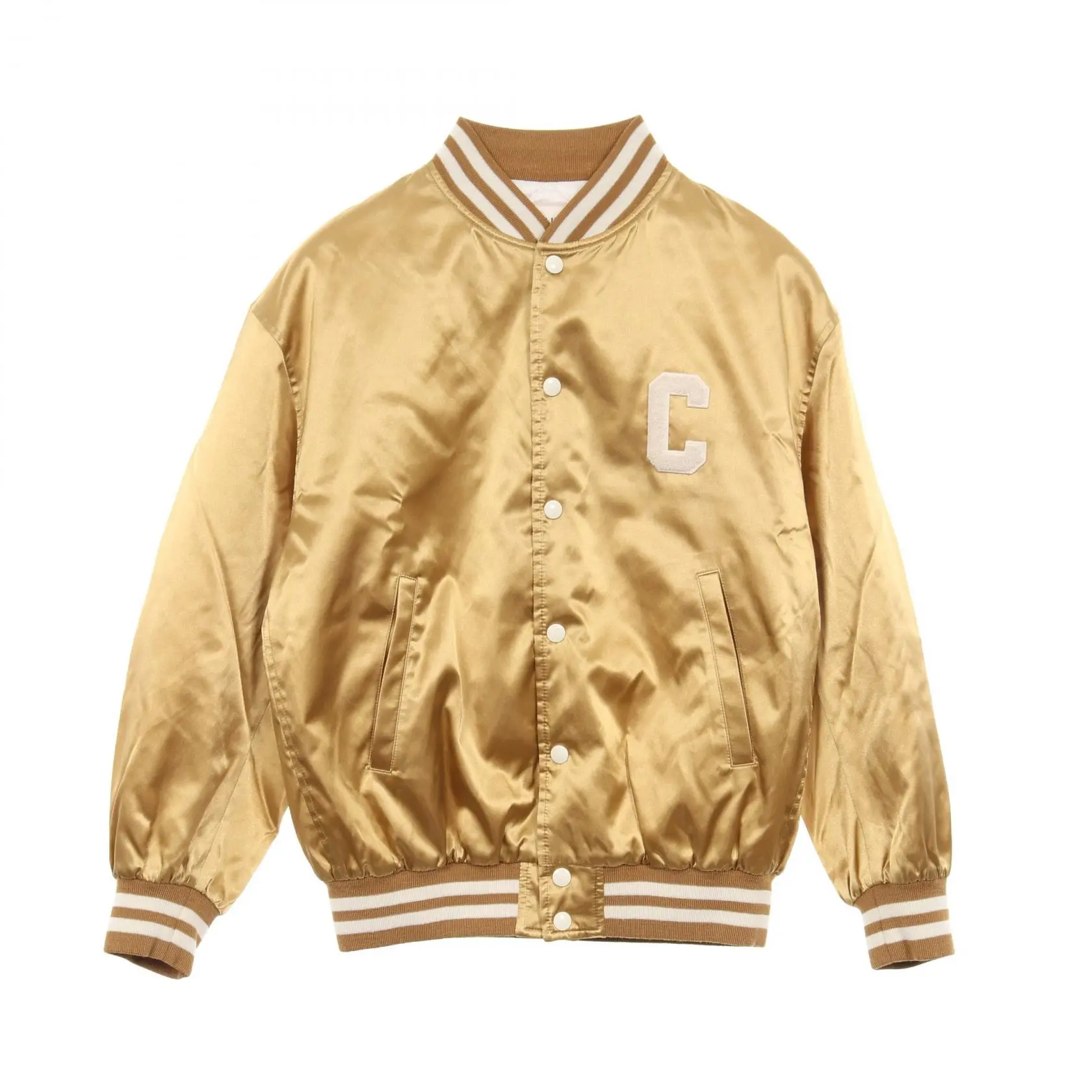 Pre-owned Celine Nylon Small Leather Goods TEDDY Jacket