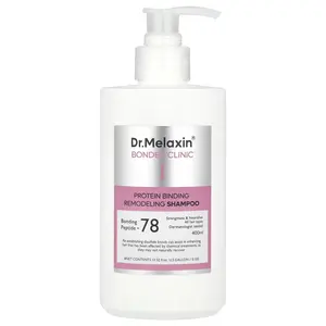 Dr.Melaxin Bondex Clinic I, Protein Binding Remodeling Shampoo, All Hair Types, 13.52 fl oz (400 ml)