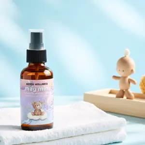 Kids Magnesium Oil 2oz with Chamomile & Aloe - For Sleep and Relaxation