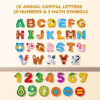 Uppercase Letter + Numbers