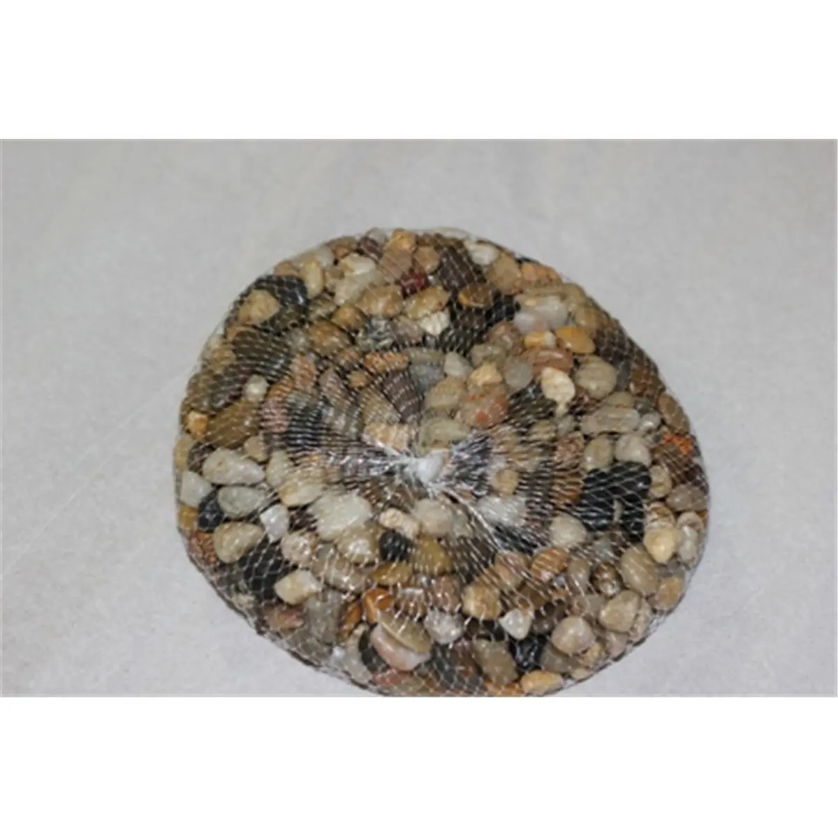 Athena's Garden PR-SM-W Decorative Pebbles, 0.2-0.4 in. Small Size Polished Finish Crushed Gravel Decorative Stones, 2 lbs White Limestone Bag