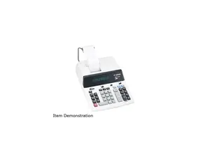 Canon USA MP21DX MP21DX Two-Color Printing Calculator, 12-Digit Fluorescent, Black/Red