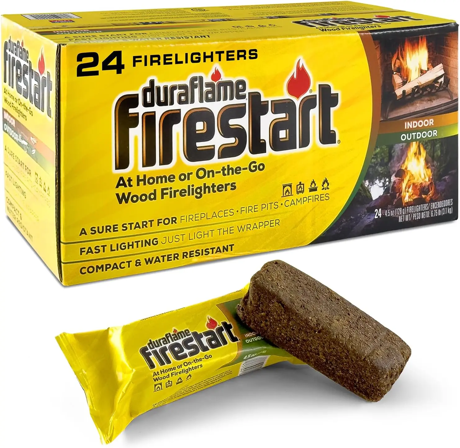 Fire Starter for Indoor and Outdoor Use Fire Starter for Indoor and Outdoor Use