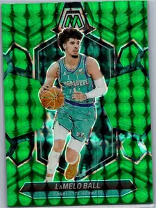 2023-24 Panini Mosaic #122 LaMelo Ball Green