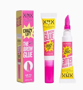 Clear Brow Gel Eyebrow Styling Wax, TikTok Viral Brow Lamination Look Summer Music Festival Sweatproof Makeup, 3D Feathered Fluffy Eyebrow Soap Sculpting Waterproof Long Lasting, Extreme Hold Daily Routine