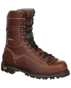 Georgia Boot Men's Amp Lt Waterproof Logger Round Toe - Gb00237