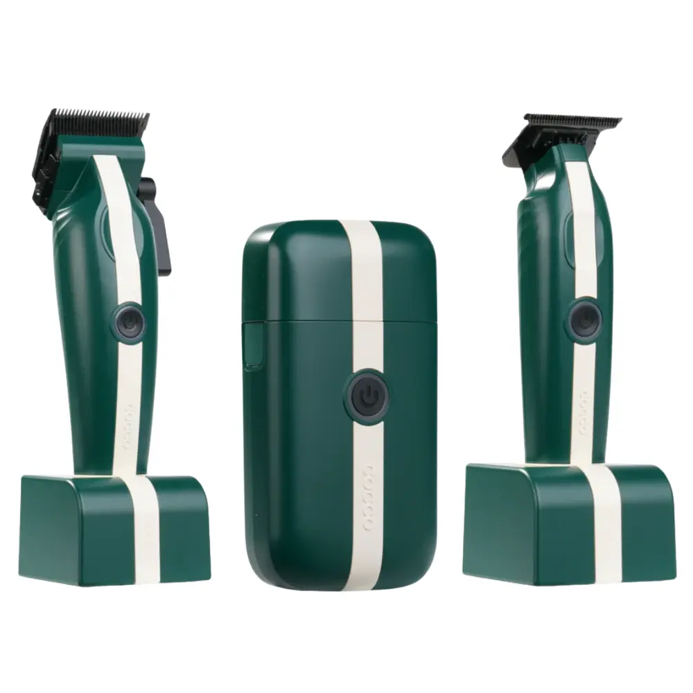 Cocco Veloce Lite Green/White Clipper, Shaver & Trimmer Combo