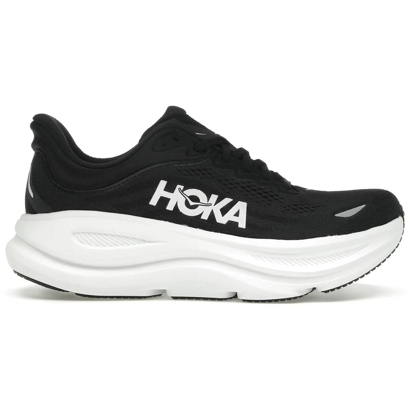 Hoka One One Bondi 9 Black White POS